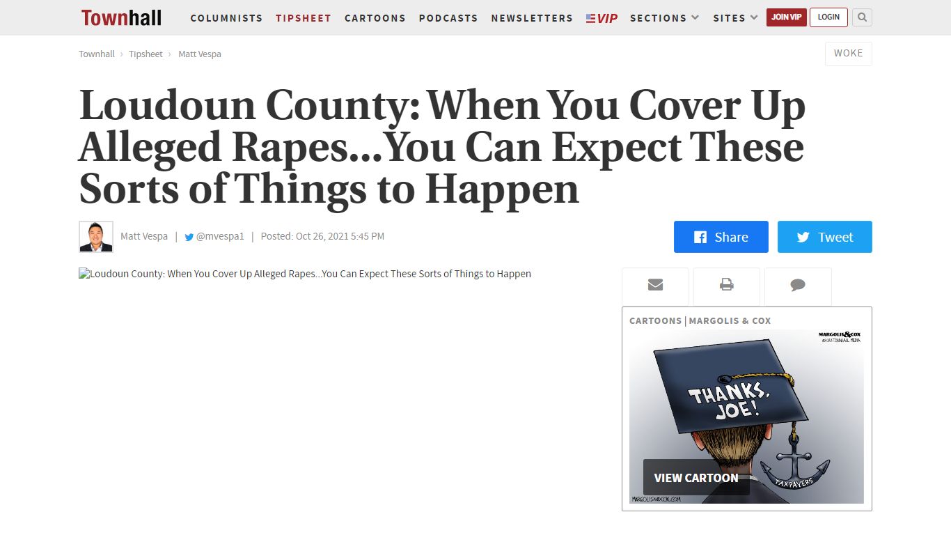 Loudoun County: When You Cover Up Alleged Rapes...You Can Expect These ...